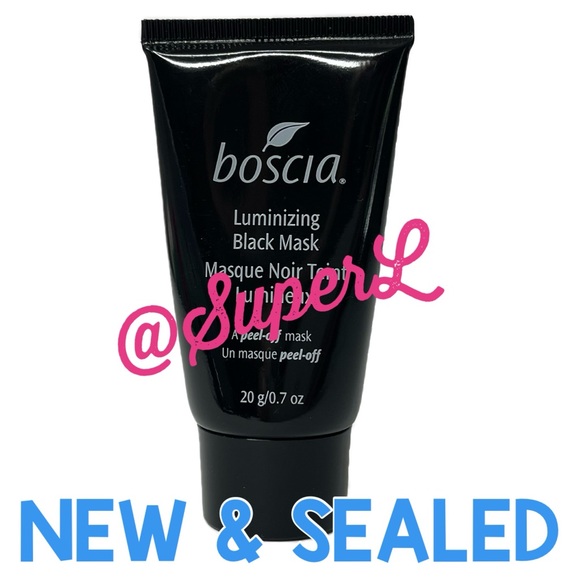 5/$15 NEW & SEALED boscia Luminizing Black Charcoal Mask Skincare Beauty - Picture 1 of 7